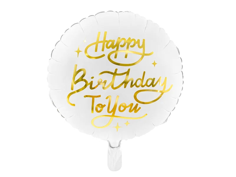 Happy Birthday To You Foil Balloon 18"