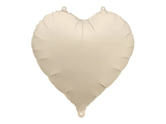 Heart, Pastel Beige