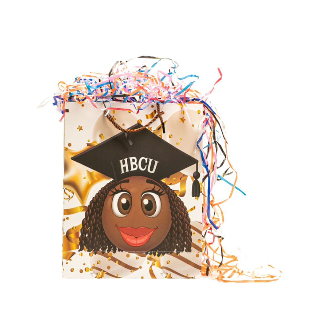 Melanin Graduation Gift Bag - Female Grad