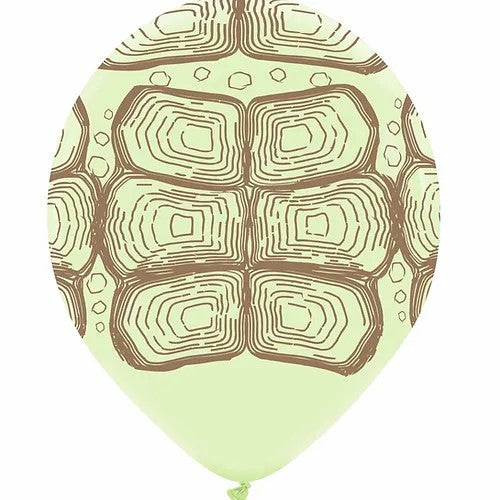 BCT Tea Turtle Print Balloon 24"