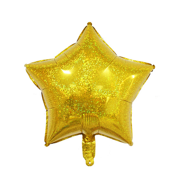 Gold Holographic Star