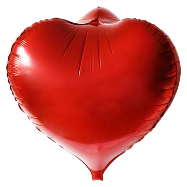 Heart Balloon 22" 3D Red