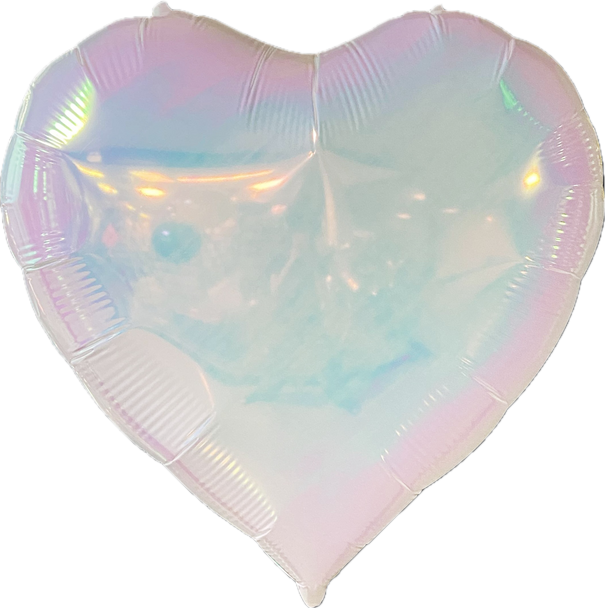 Heart Iridescent 40"