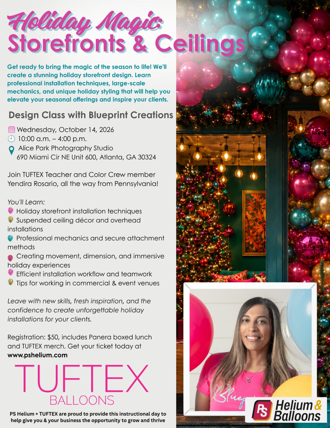 Holiday Magic-Storefronts & Ceilings
