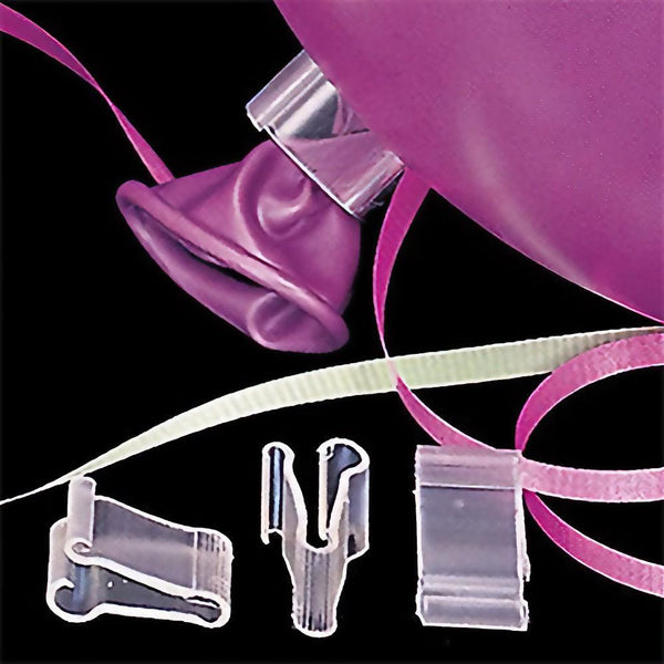 Jumbo Klip 'N Seal Balloon Clips | Plastic Balloon Ties | PS