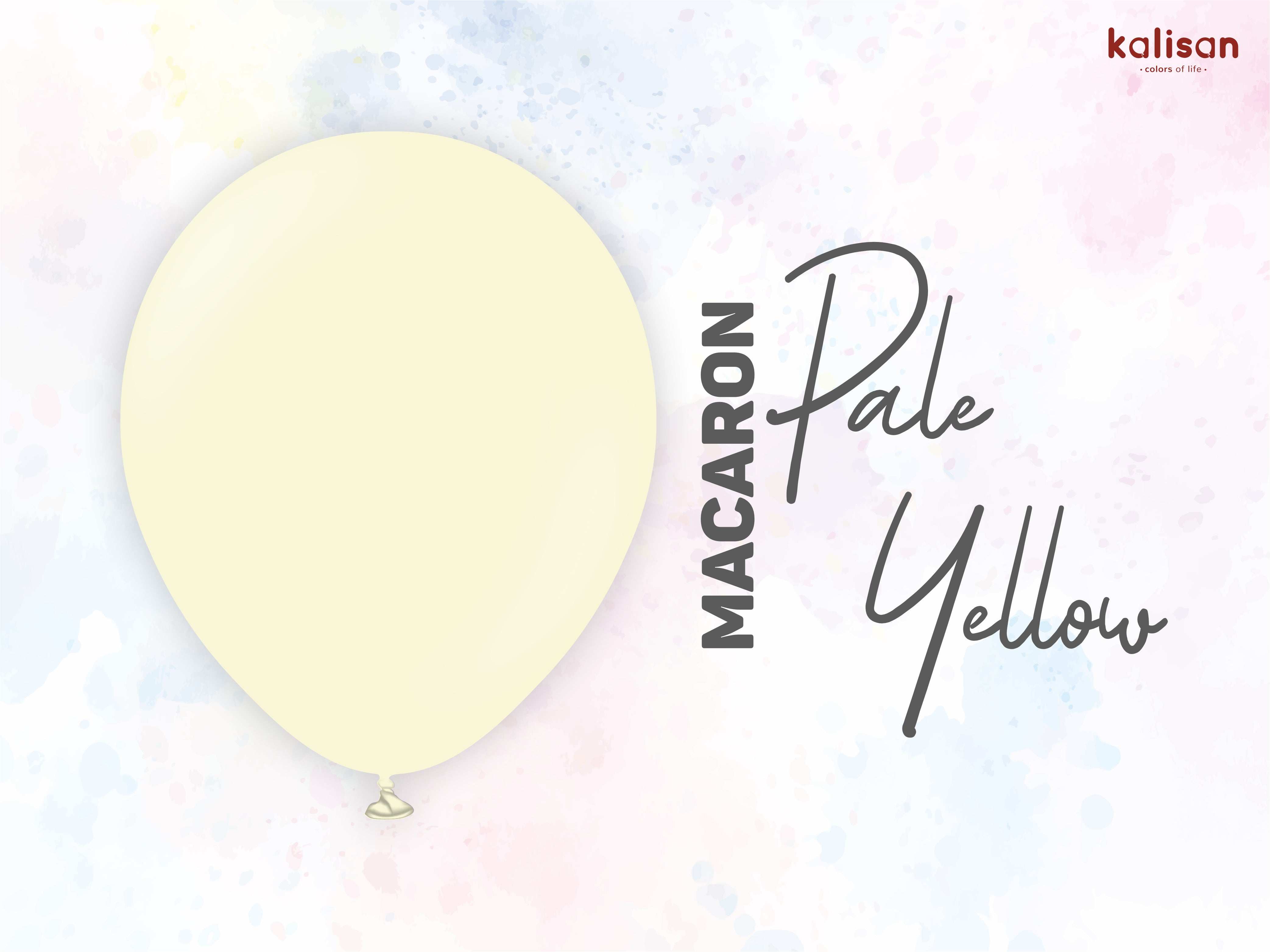 Kalisan Macaron Pale Yellow