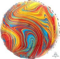 Marblez Round Colorful