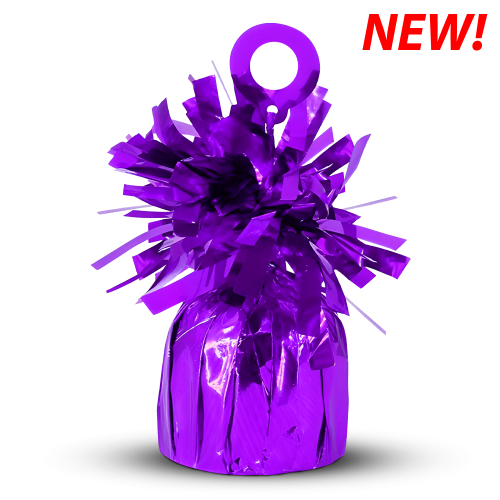 Balloon Weight, 6 oz Purple