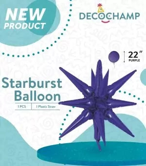 Starburst Decochamp Purple