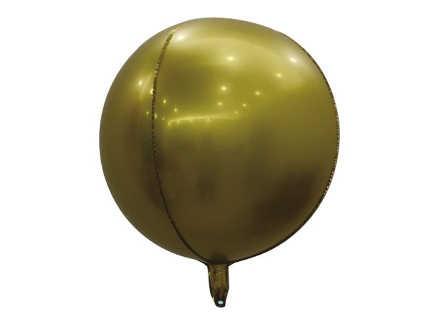 Sphere Matte Gold 22"