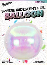 Sphere Iridescent 18"