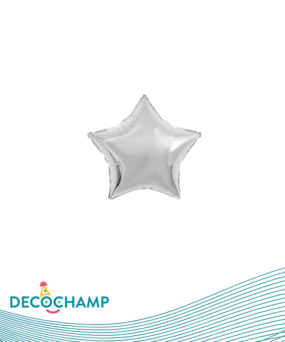 DecoStar Shape 9" Silver