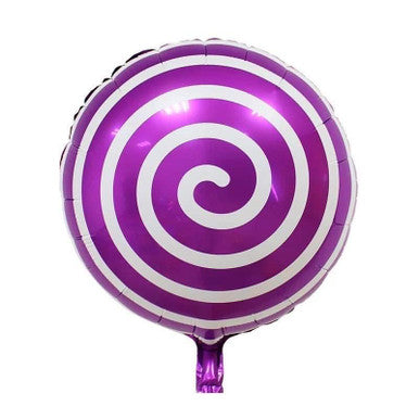 Swirl Purple 18"