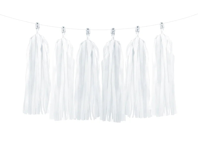 Tassel Garland, White