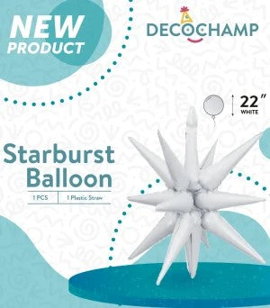Starburst Decochamp White