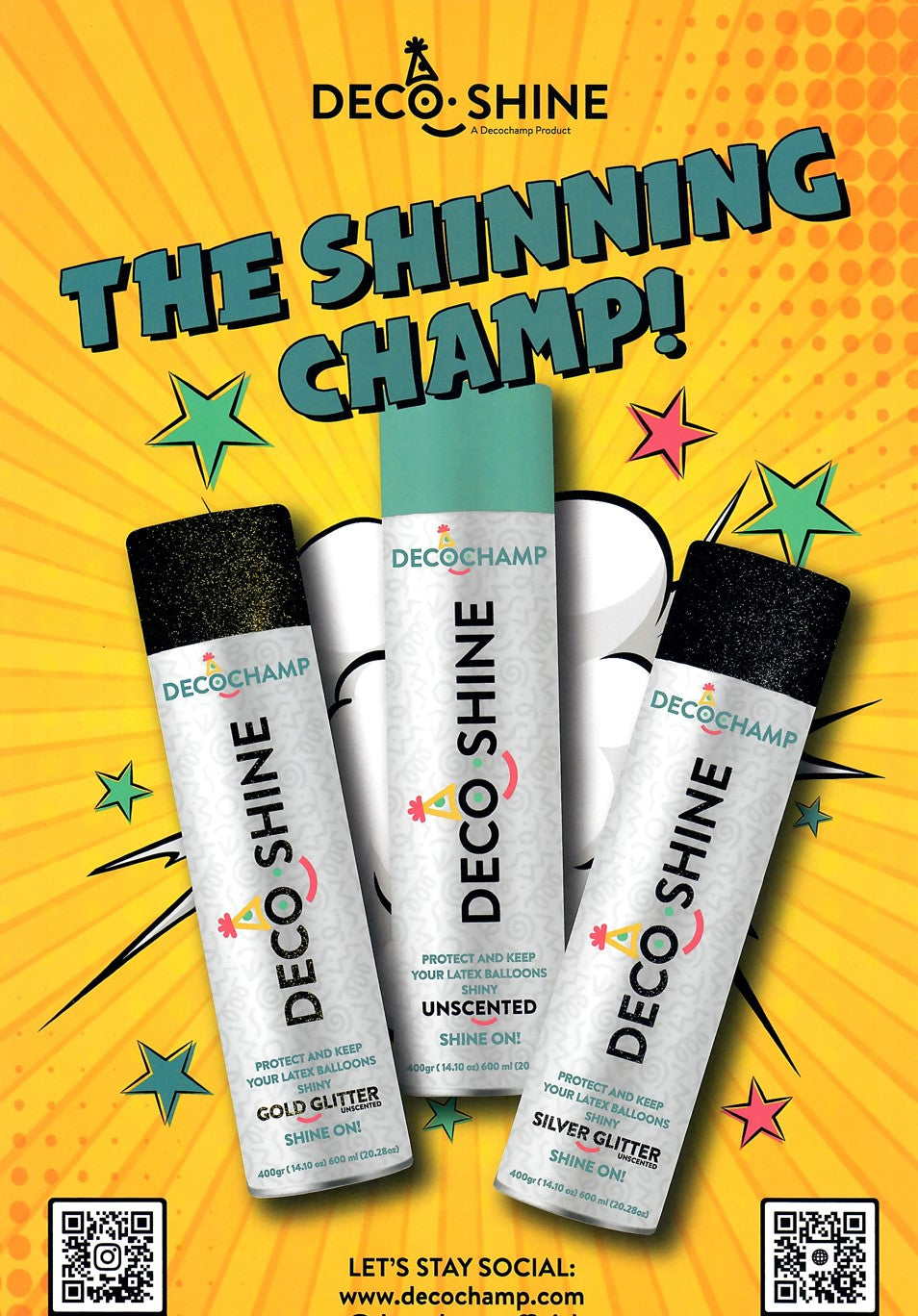 DecoShine Balloon Spray