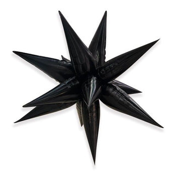 Burst Exploding StarBurst Black
