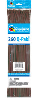 Qualatex 260Q Chocolate Brown 1