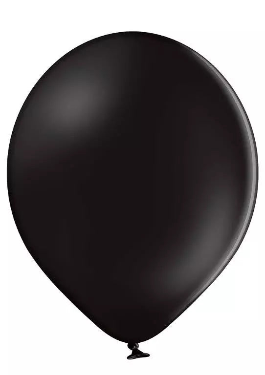Black Latex Balloon Ellies Brand