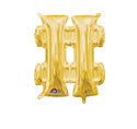 Symbol, #, Gold, Anagram (pkg) 1