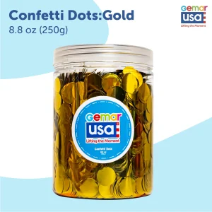 Gold Confetti Jar
