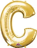 Letter C Gold Anagram (pkg) 1
