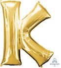 Letter K Gold Anagram (pkg) 1