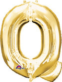 Letter Q Gold Anagram (pkg) 1