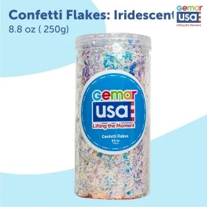Iridescent Confetti Jar Flake