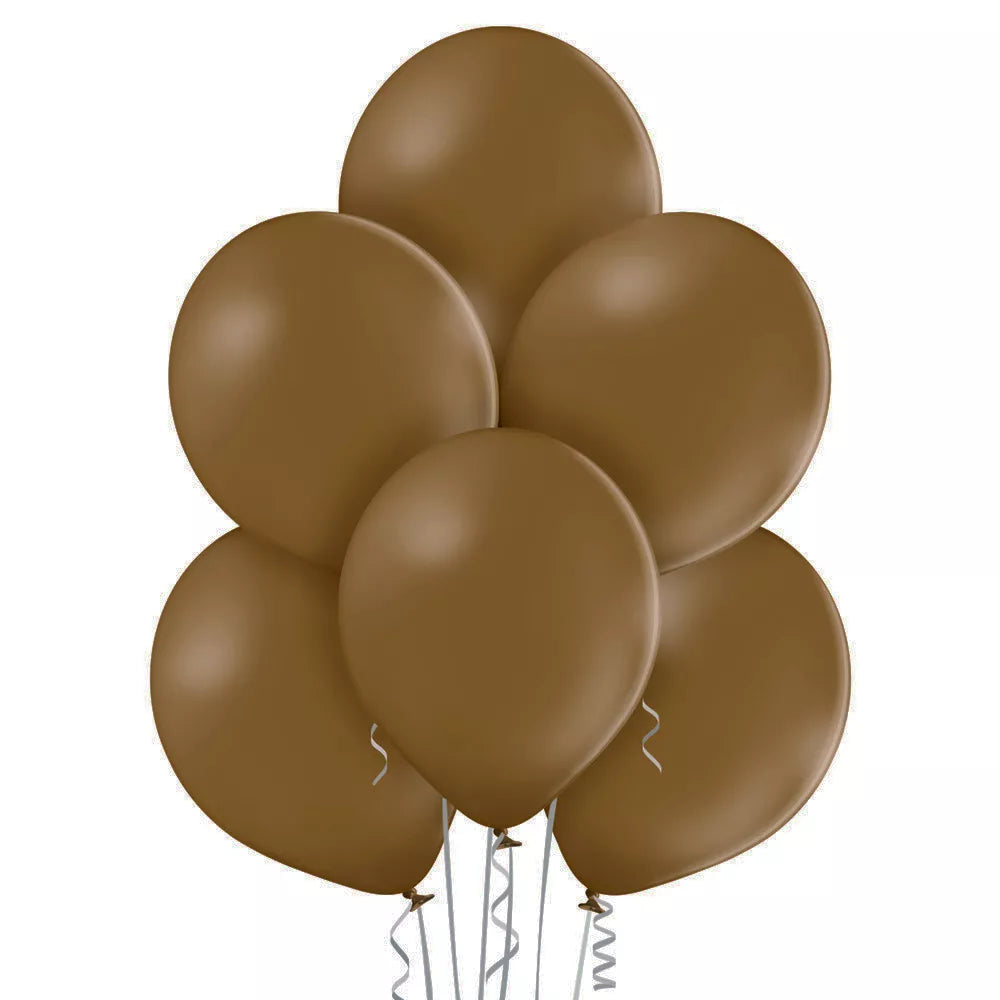 Milk Chocolate Latex Balloon Ellies Brand - Bouquet