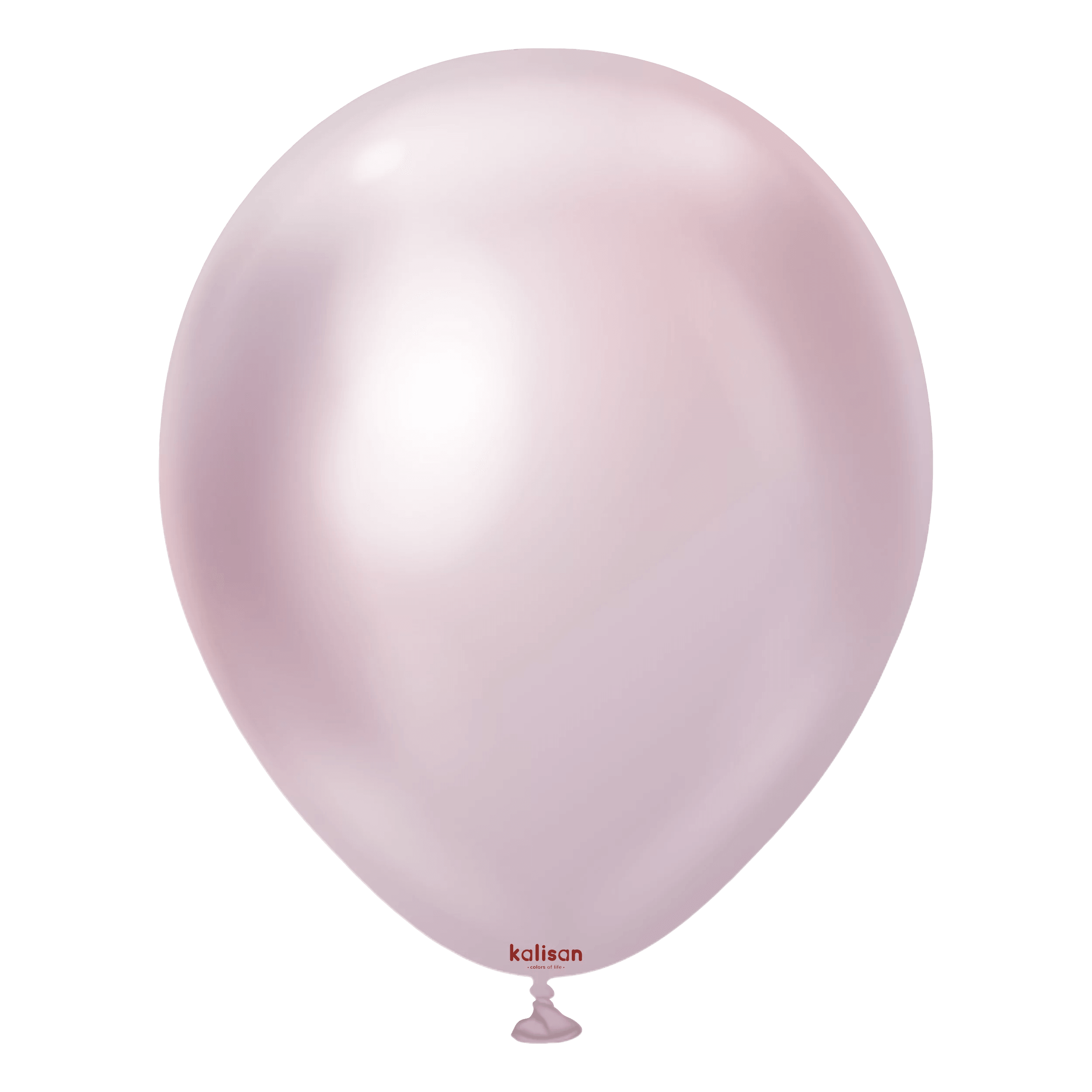 Kalisan Mirror White Gold Metallic Latex Balloons – 5, 12, 18 Inch – Helium Quality – 10 Pack – Birthday Party Decor