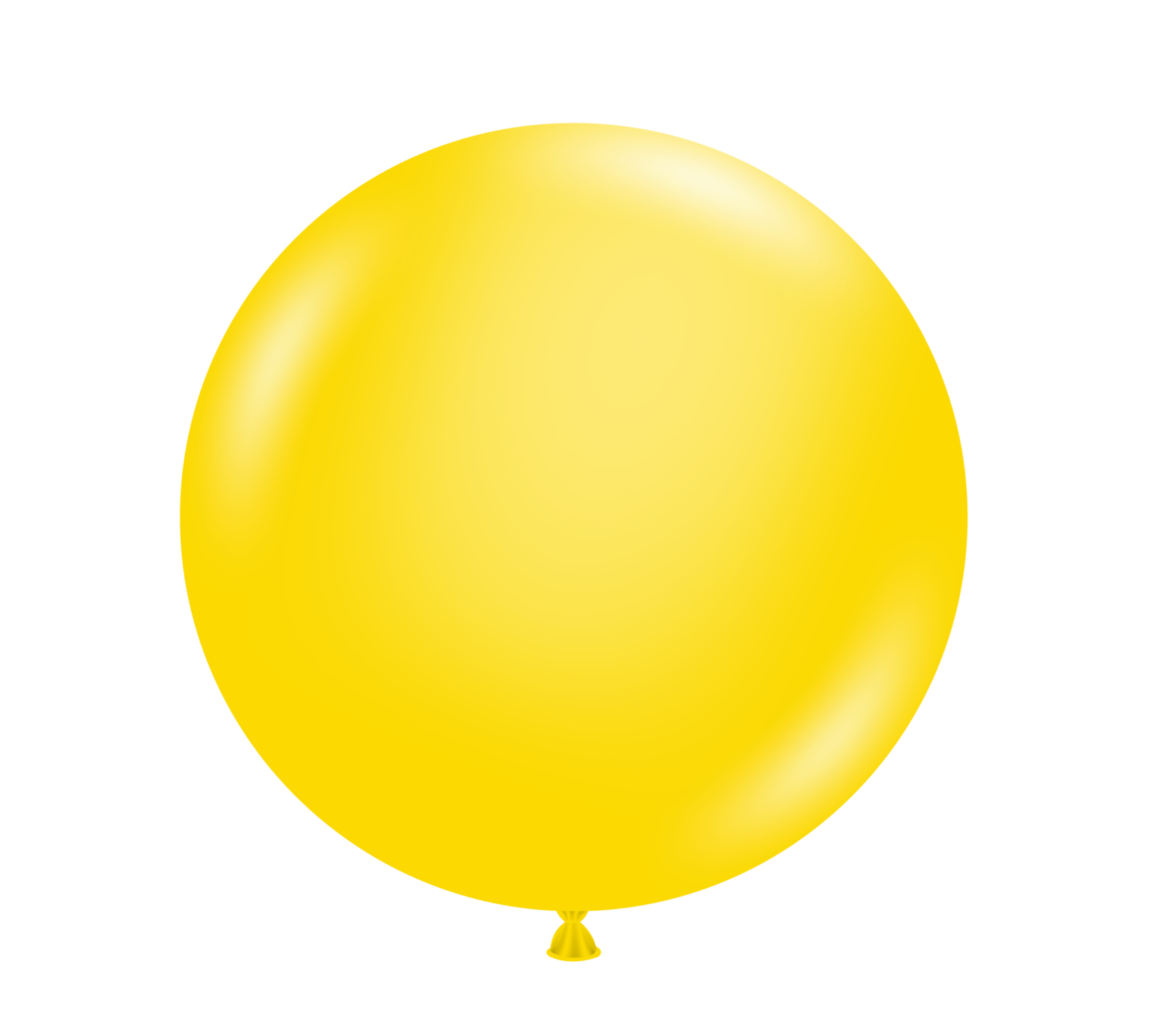 Sky Buster Latex Balloon, Yellow 1